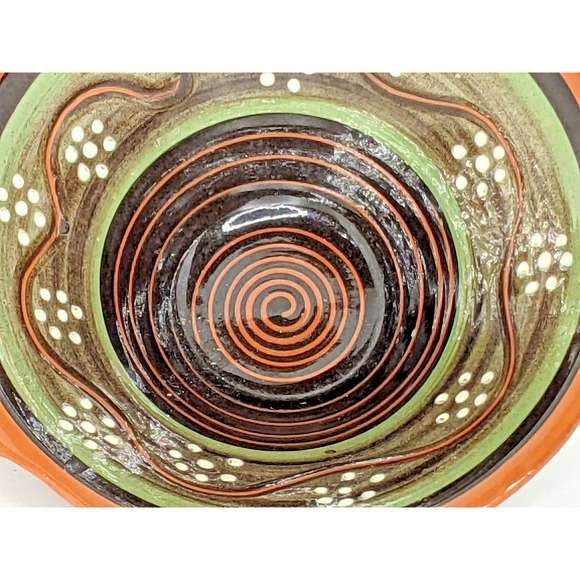 Graveren Norway Pottery Bowl Dipping Serving 5.5 x 2.5" w/o Handle No Chips - Picture 4 of 4